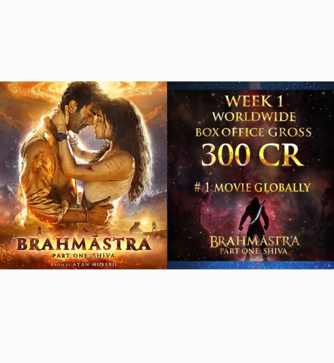 Brahmastra Movie 1st Week Box Office Collection Worldwide Crosses Rs 