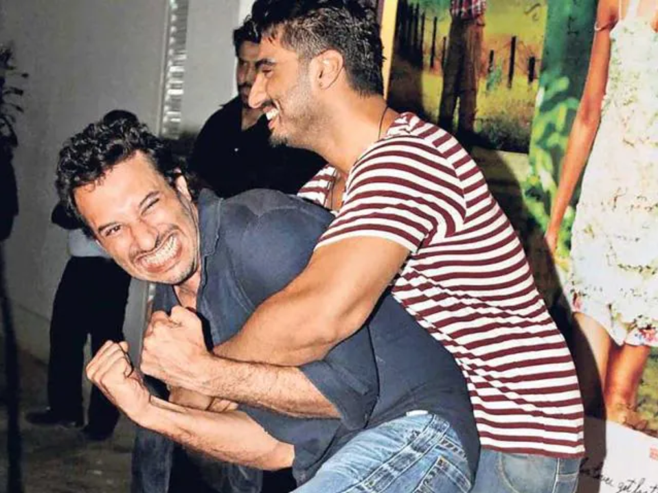 Arjun with Homi 