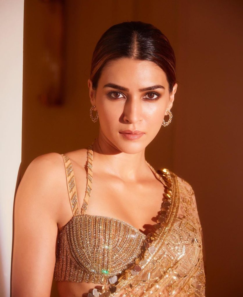 Kriti Sanon Wears A Rs 2.95 Lakh Embroidered Saree pic