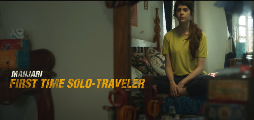 Sanjana Sanghi in Dhak Dhak trailer