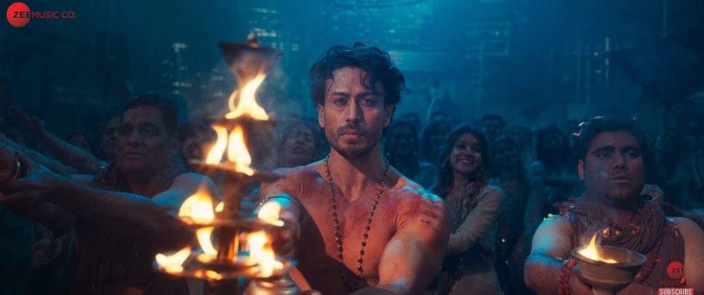 Tiger Shroff in Jai Ganesha song