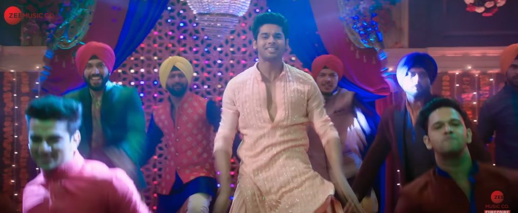 Abhimanyu Dassani in Aankh Micholi movie song