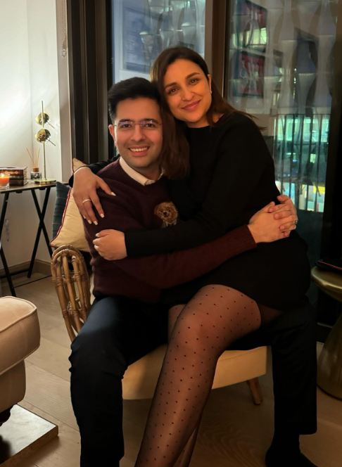 Parineeti Chopra and husband Raghav Chadha New Year post