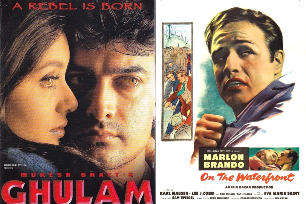 Ghulam - On The Waterfornt posters | 6 Aamir Khan Bollywood movies