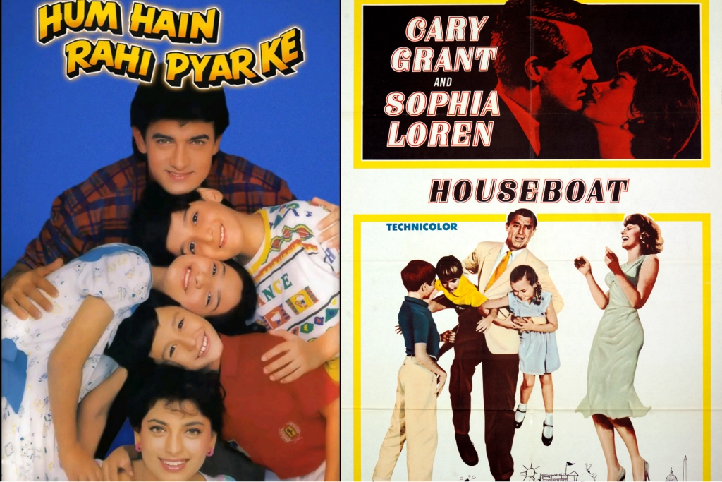 Hum Hain Rahi Pyar Ke - Houseboat posters | 6 Aamir Khan Bollywood movies