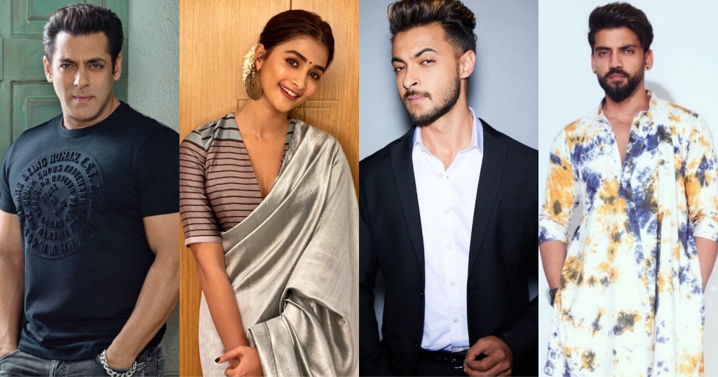 (L-R) Salman, Pooja, Aayush, Zaheer