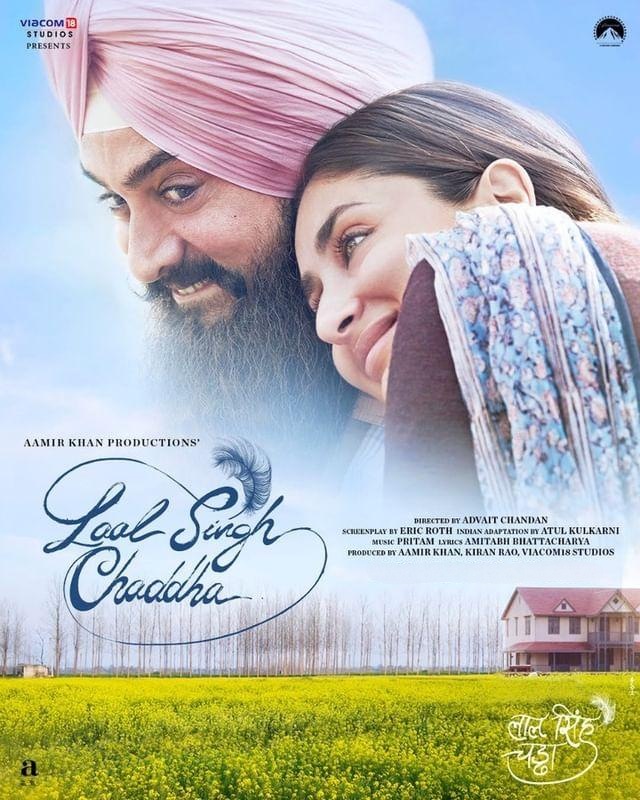 Picsart_22-08-09_15-58-25-307 - Instant Bollywood Laal Singh Chaddha poster | Bollywood movies