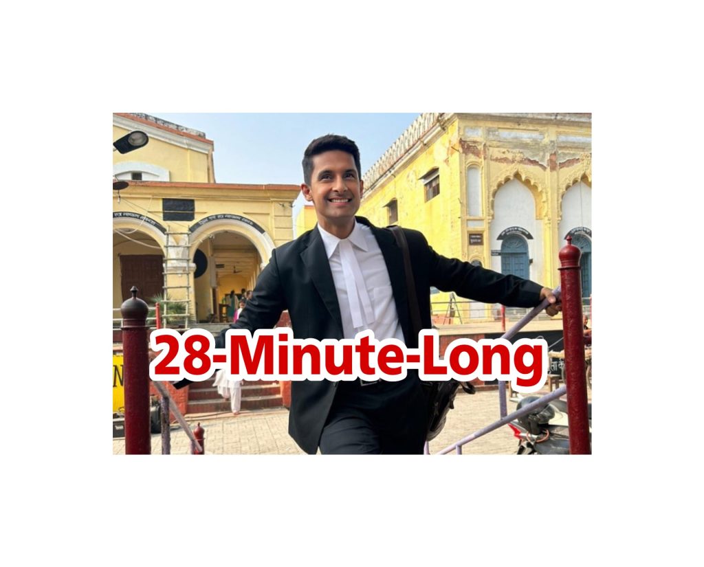 Ravi Dubey 28 minute long monologue