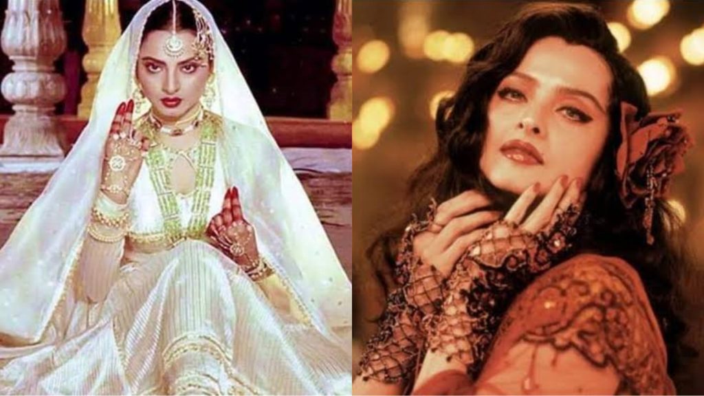 Rekha iconic movie looks