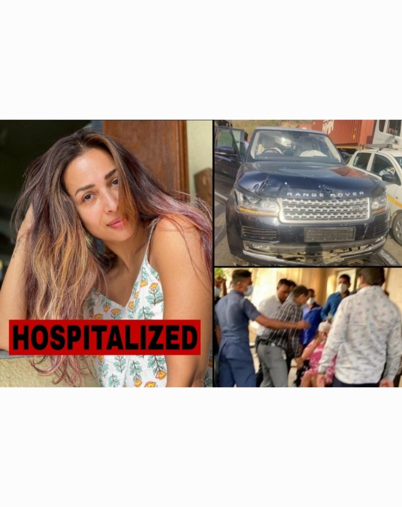 Malaika Arora injured in car accident; hospitalized