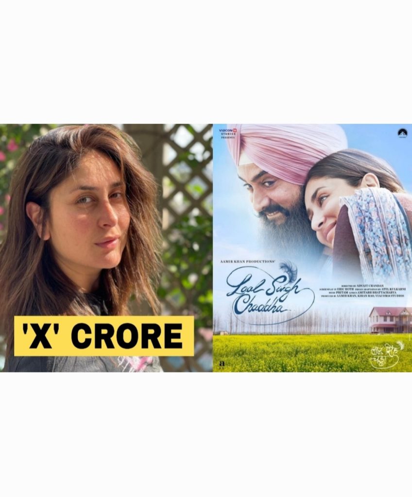 Kareena Kapoor Khan Laal Singh Chaddha movie fee