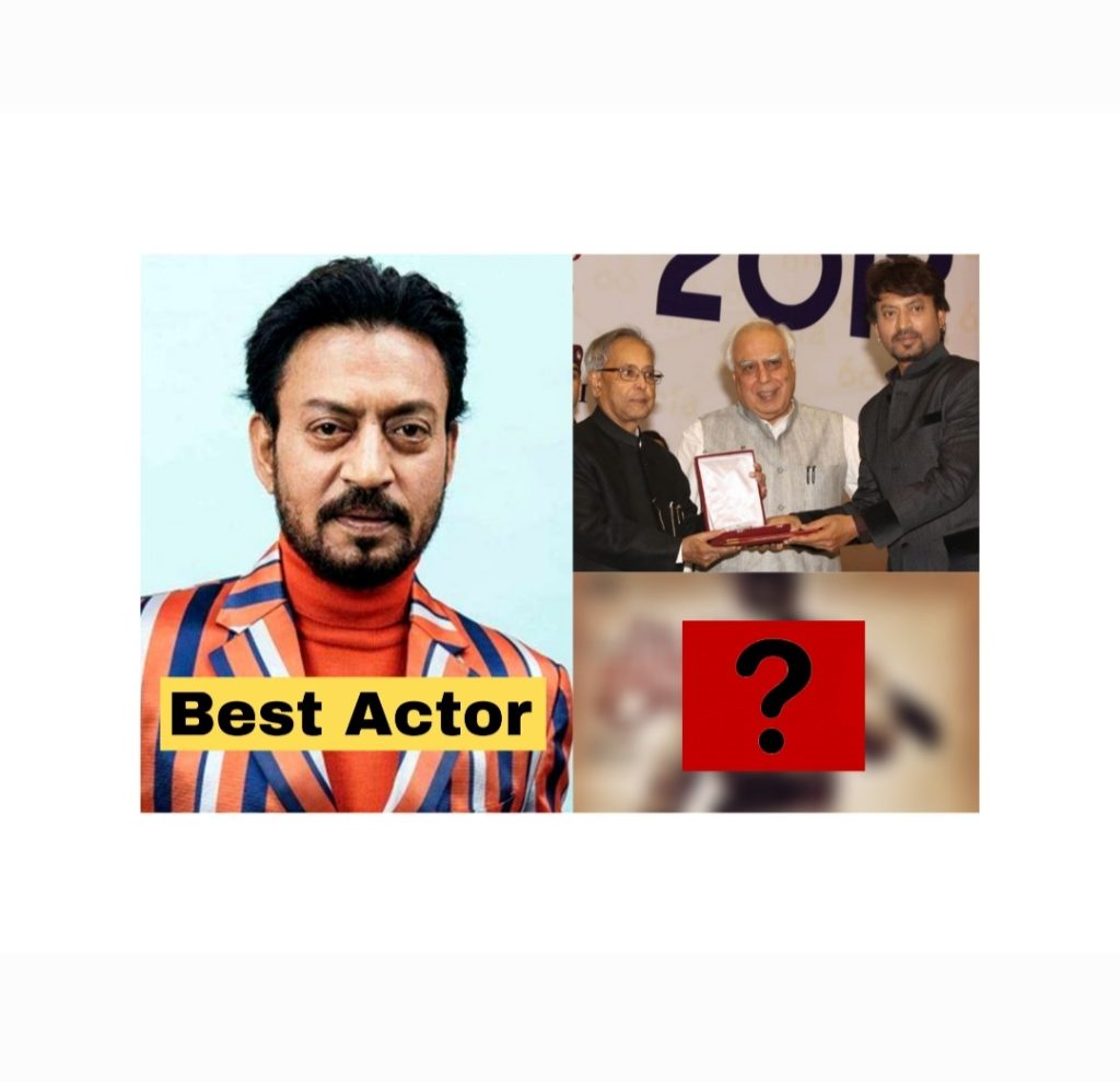 Late Irrfan Khan National Award - Best Actor For Paan Singh Tomar