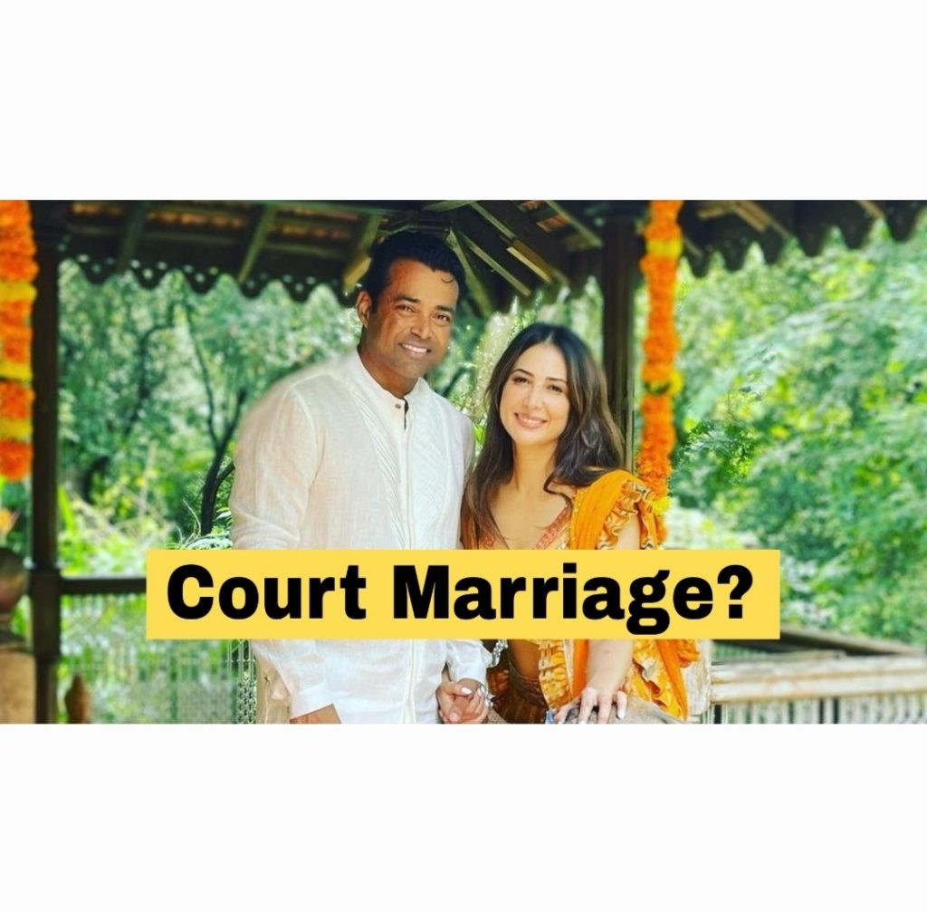 Kim Sharma-Leander Paes court marriage