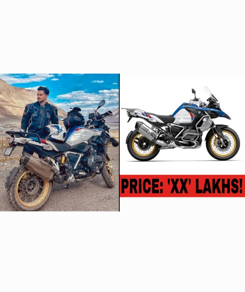 Kunal Kemmu BMW R 1250 GS bike price