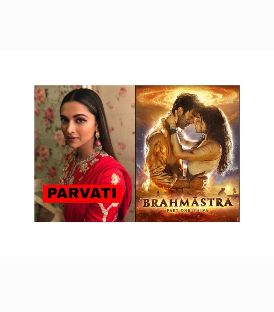 Deepika Padukone plays Parvati in Brahmastra sequel