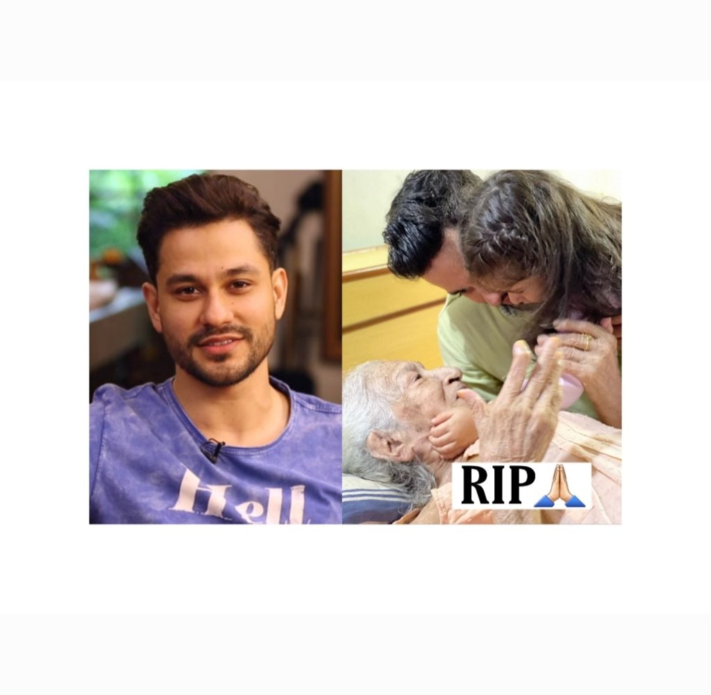Kunal Kemmu grandmother passed away