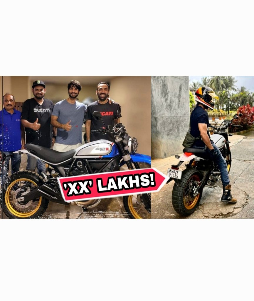 Screenshot_20220903-145252_Gallery - Instant Bollywood Shahid Kapoor new Ducati bike price