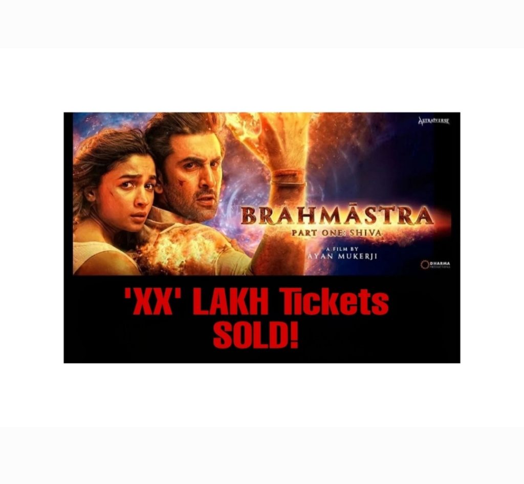 Brahmastra 1st day advance booking update