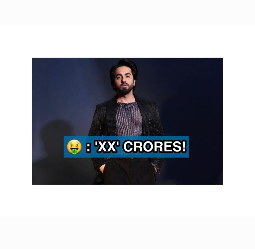 Ayushmann Khurrana fee per movie