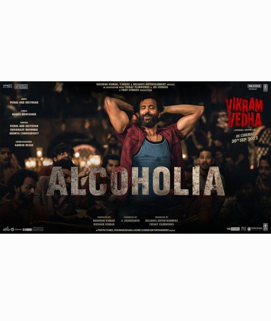 Vikram Vedha New Song - Alcoholia