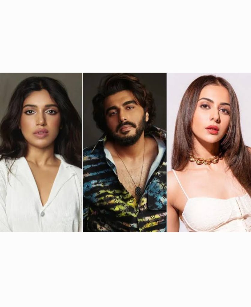 Arjun Kapoor, Bhumi Pednekar & Rakul Preet Singh movie title