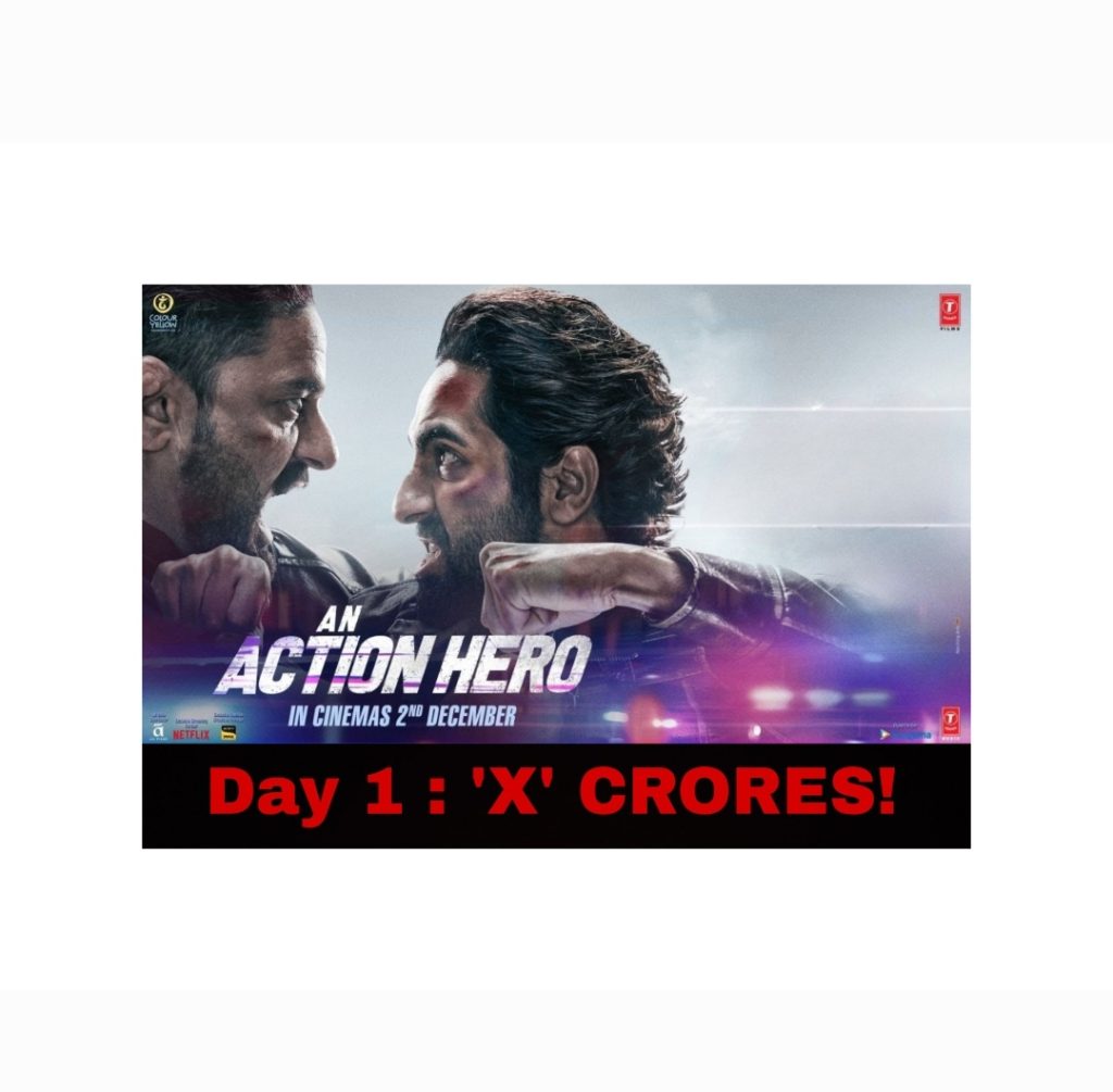 An Action Hero 1st day box office collection