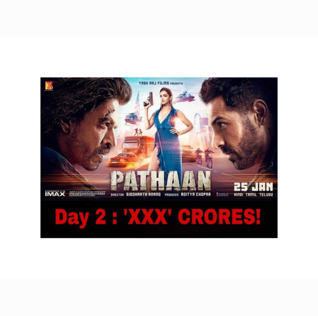 Pathaan box office collection day 2