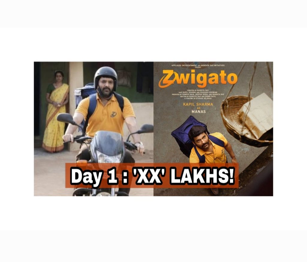 Zwigato opening day box office collection