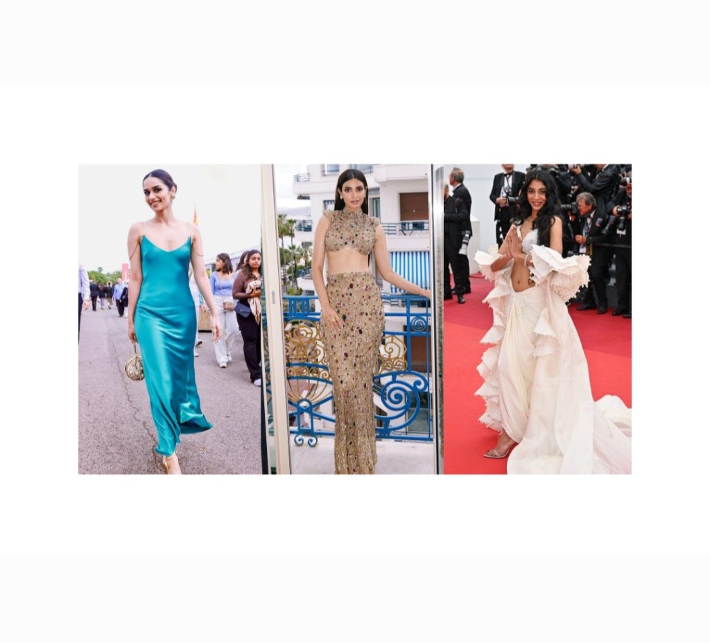 Cannes 2023; Diana Penty, Manushi Chhillar, Esha Gupta & Dolly Singh