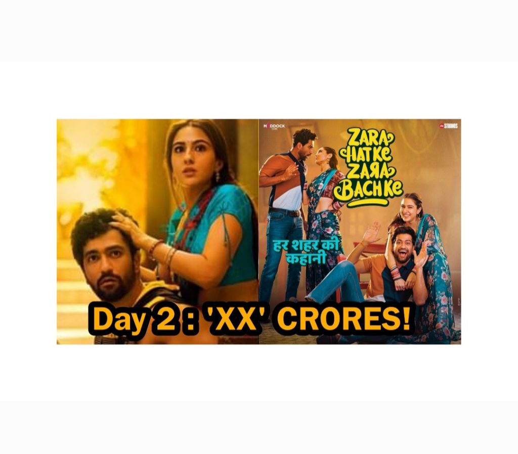 Zara Hatke Zara Bachke 2nd day box office collection