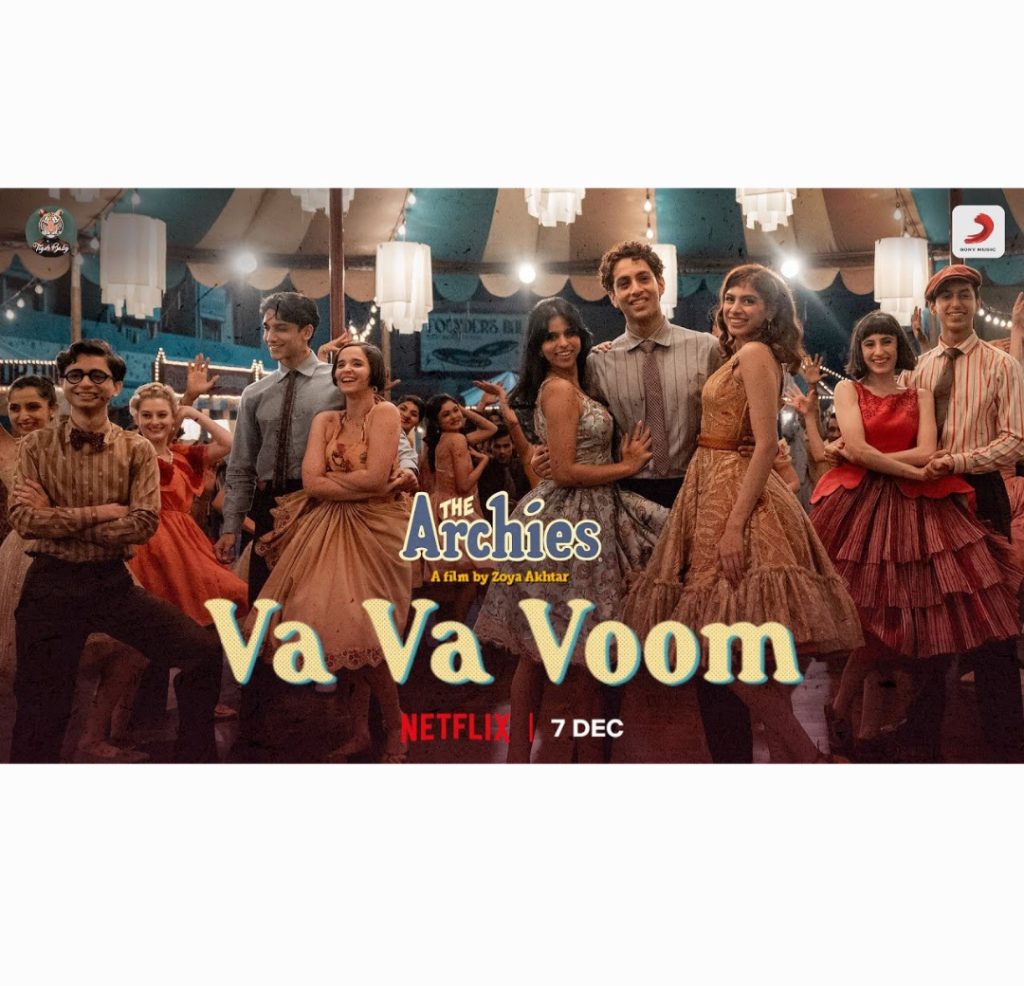 The Archies movie Va Va Voom song