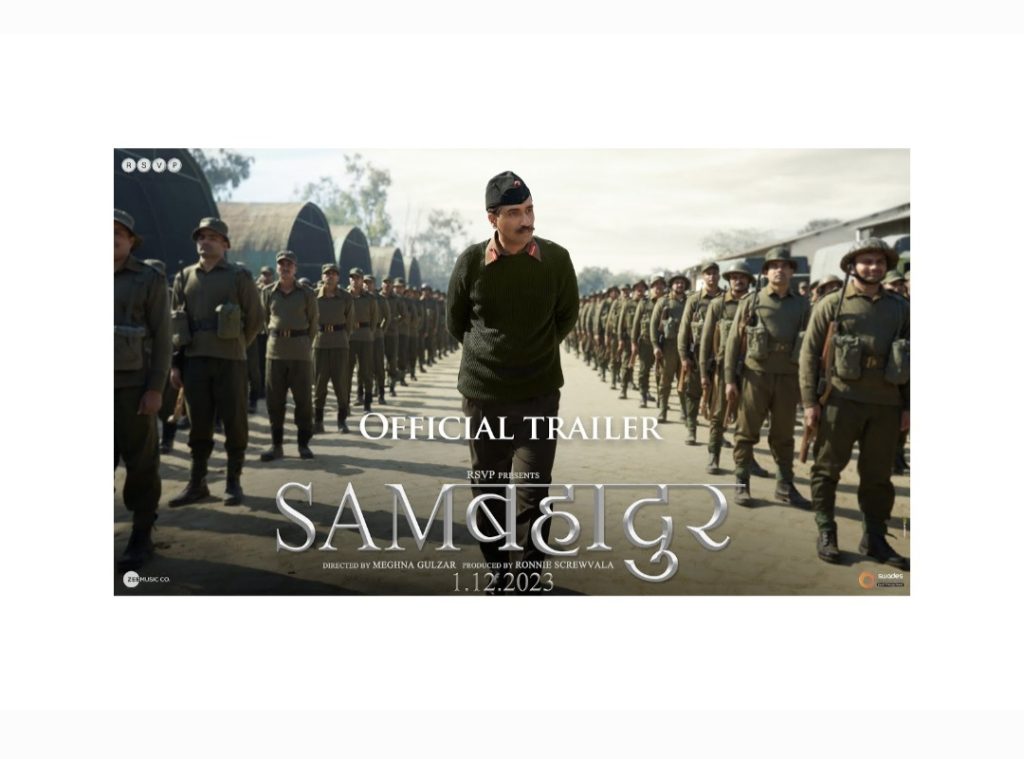 Sam Bahadur movie trailer