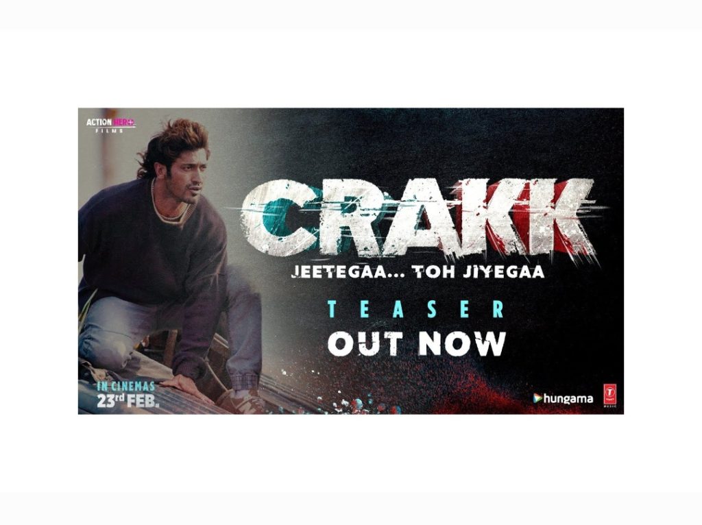 Crakk movie teaser