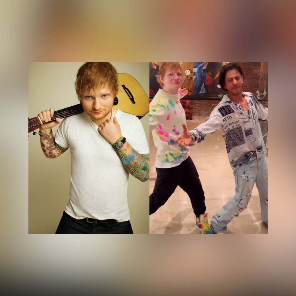 Ed Sheeran Shahrukh Khan India