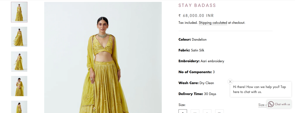 image-34 - Instant Bollywood Kiara Advani mustard yellow lehenga price