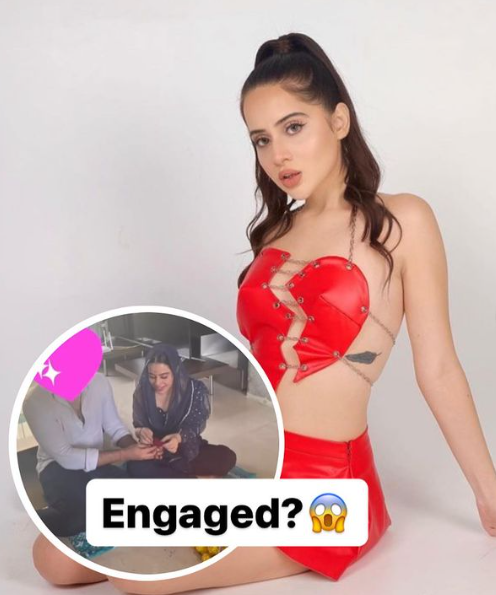 Is Urfi Javed engaged?