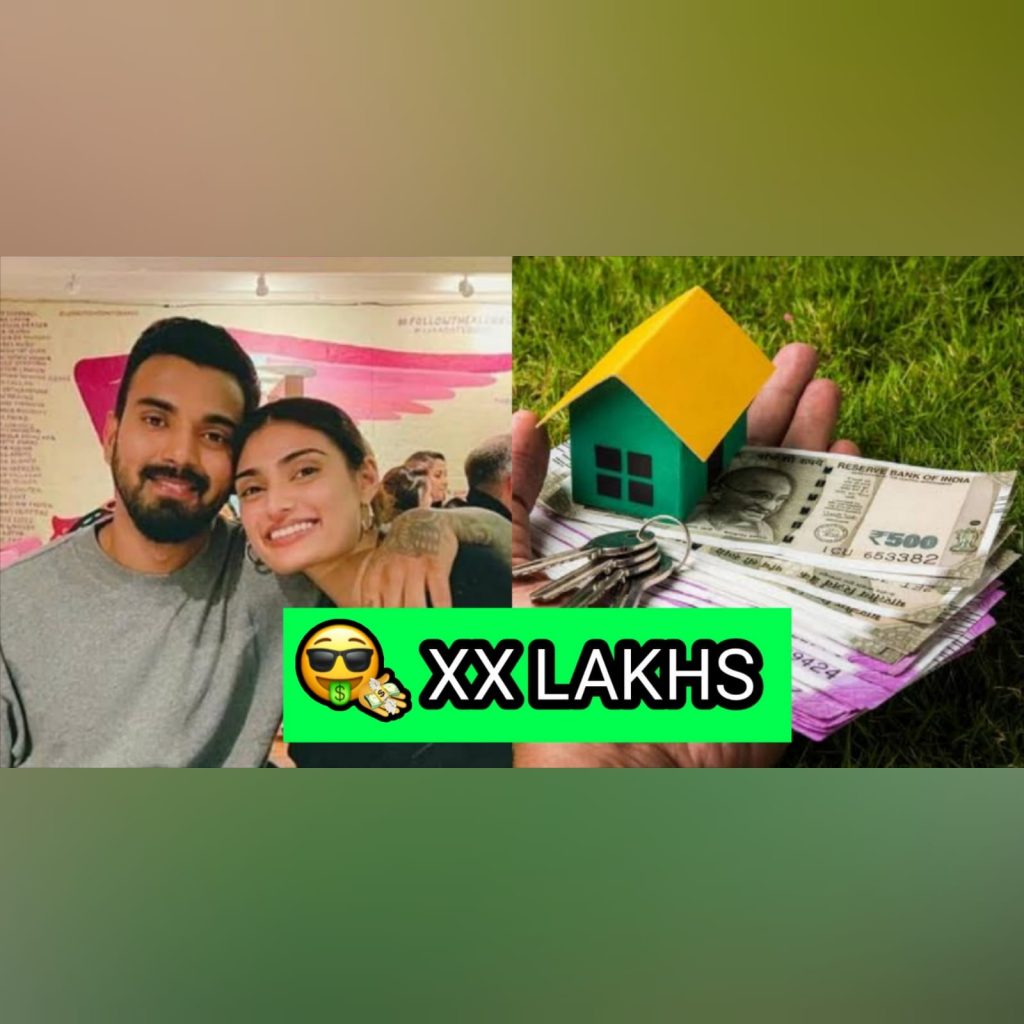 athiya shetty kl rahul home rent 10 lakhs