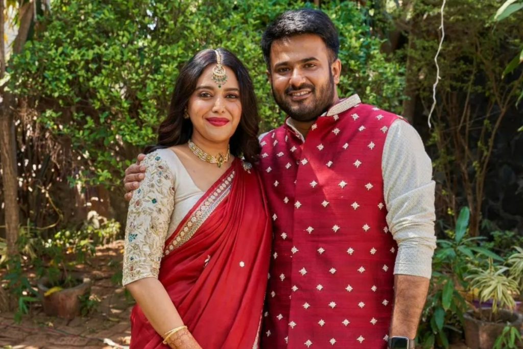 Swara Bhasker and Fahad Ahmed