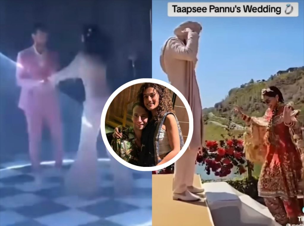 Taapsee Pannu-Mathias Boe Wedding & Sangeet Videos LEAKED!