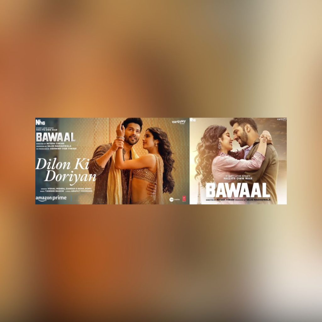 Varun Dhawan, Janhvi Kapoor, Bawaal