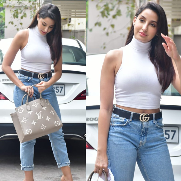 Nora Fatehi Reveals Her 1st Luxury Purchase Was An LV Bag