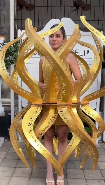 uorfi javed met gala worthy outfit