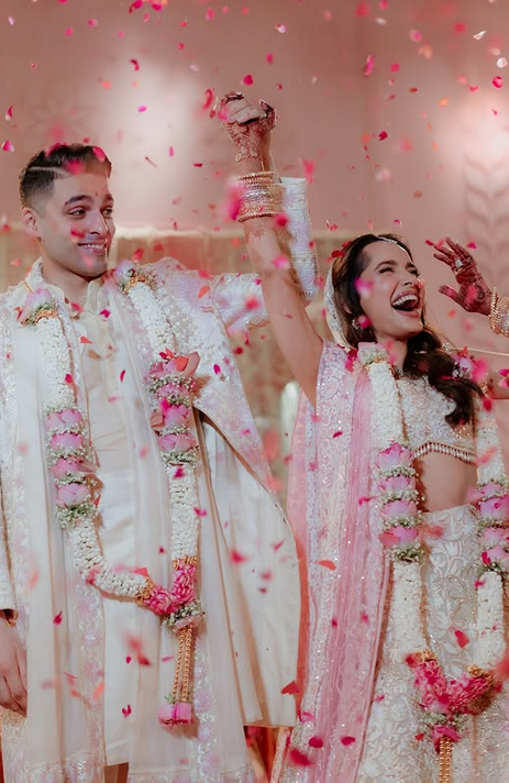 Shazahn Padamsee & Ashish Kanakia Wedding Pics