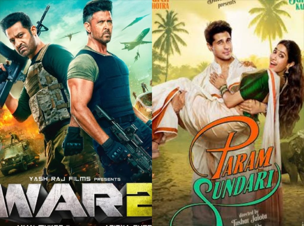 bollywood movies releasing in august 2025 - Instant Bollywood Bollywood Movies Releasing In August 2025; War 2, Param Sundari & More!