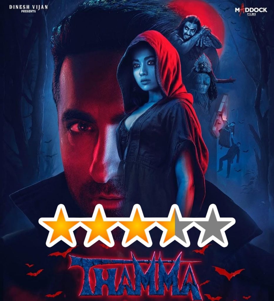 Thamma Movie Review; The Ayushmann Khurrana-Rashmika Mandanna Starrer Is Decently Funny, Spooky & Entertaining