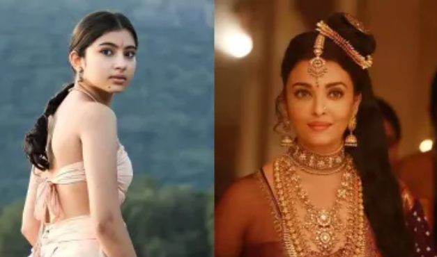 Sara Arjun as the younger version of Aishwarya Rai’s Nandini in Ponniyin Selvan movies - Instant Bollywood Sara Arjun as the younger version of Aishwarya Rai’s Nandini in Ponniyin Selvan movies