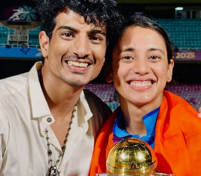 image - Instant Bollywood Smriti Mandanna & Palash Muchhal