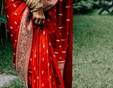 Wedding saree of Samantha Ruth Prabhu