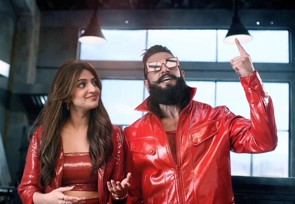 Ranveer Singh with Sreeleela in Chings Film - Instant Bollywood Ranveer Singh with Sreeleela in Chings Film