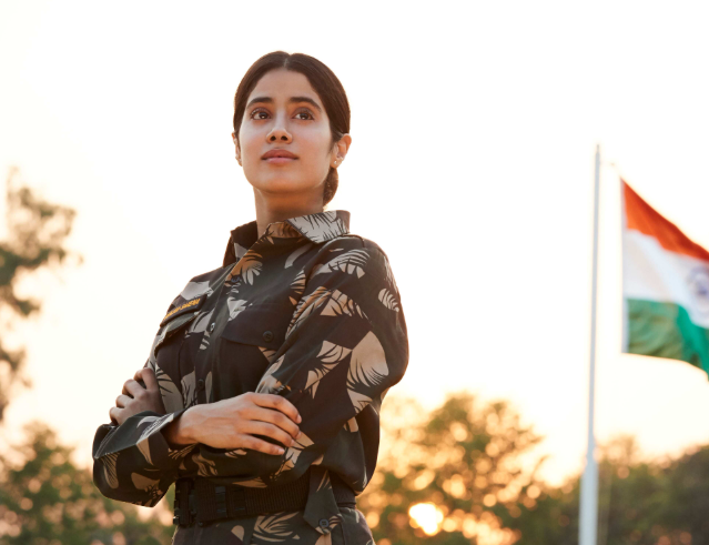 Janhvi Kapoor in Gunjan Saxena